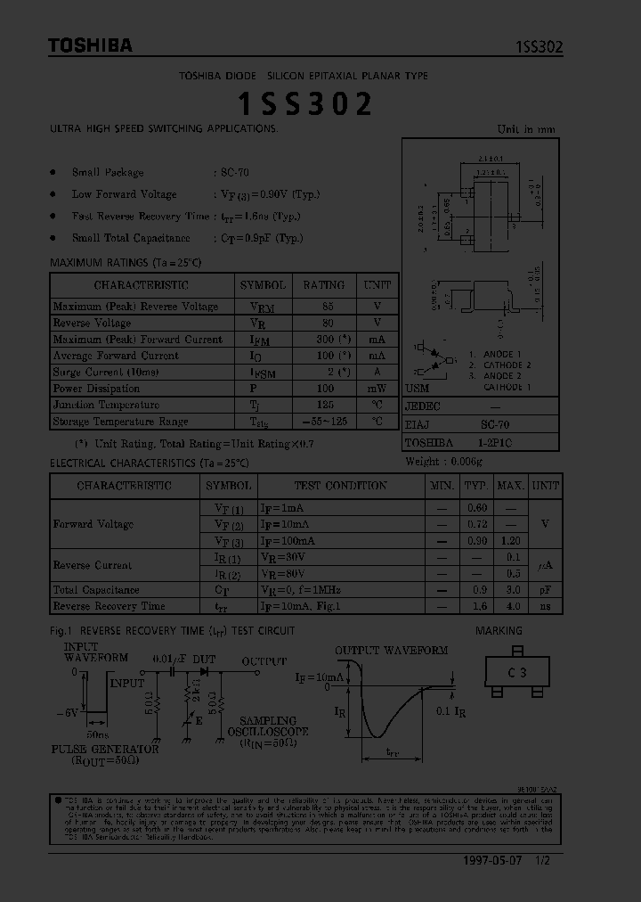 1SS302_42732.PDF Datasheet