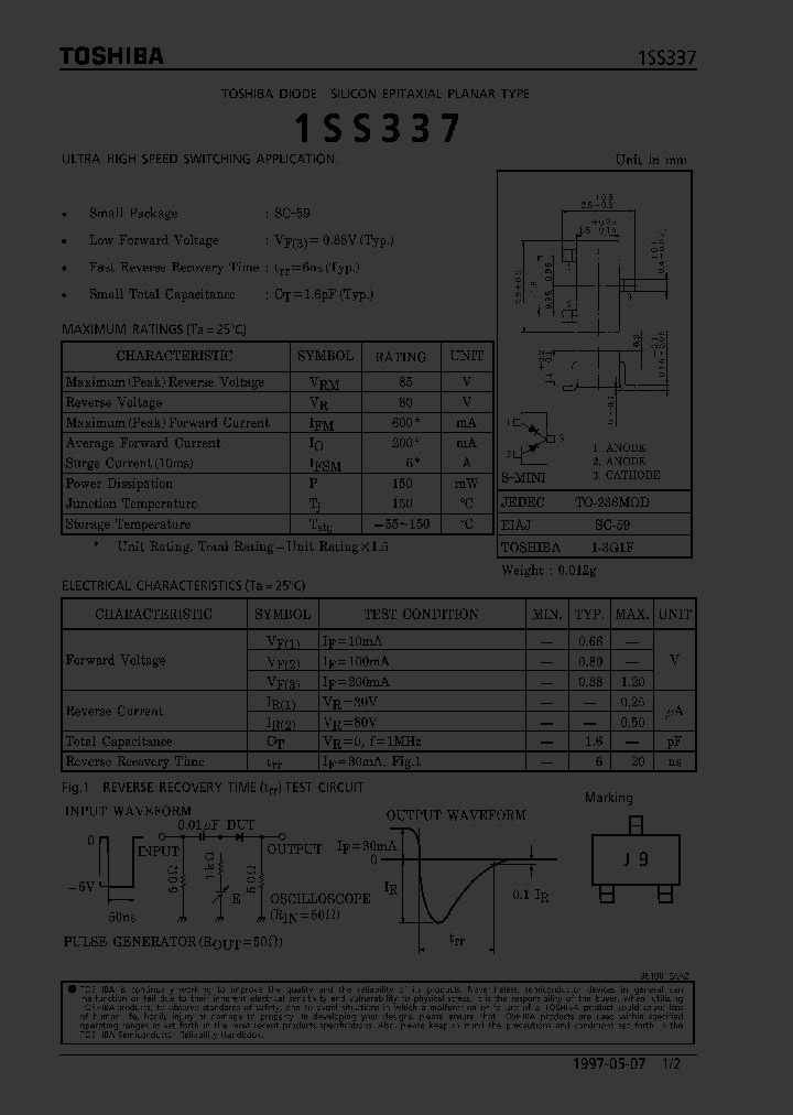 1SS337_167450.PDF Datasheet