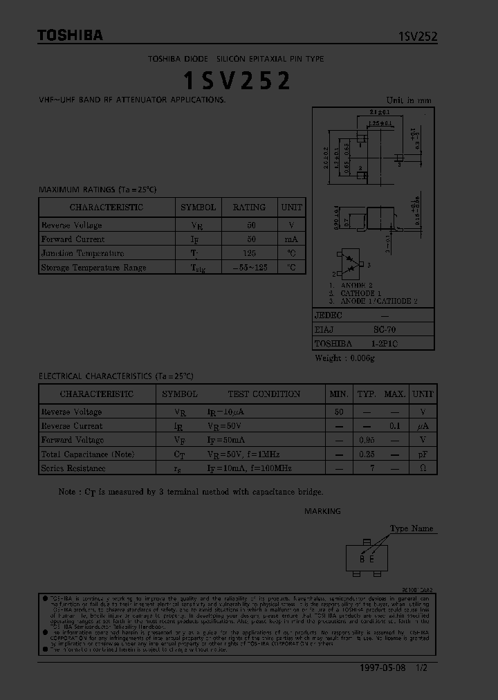 1SV252_57657.PDF Datasheet