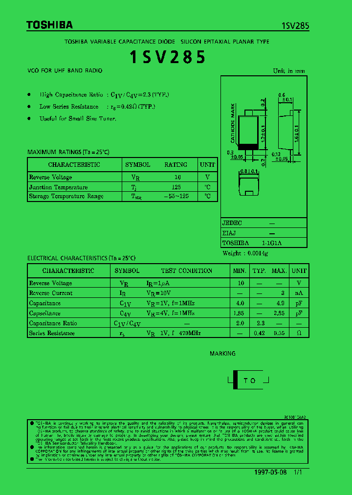 1SV285_16387.PDF Datasheet