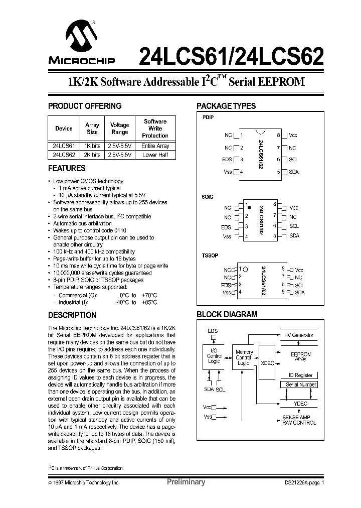 24LCS62_40340.PDF Datasheet