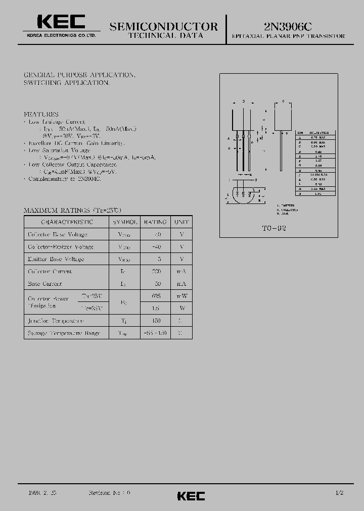 2N3906C_77871.PDF Datasheet