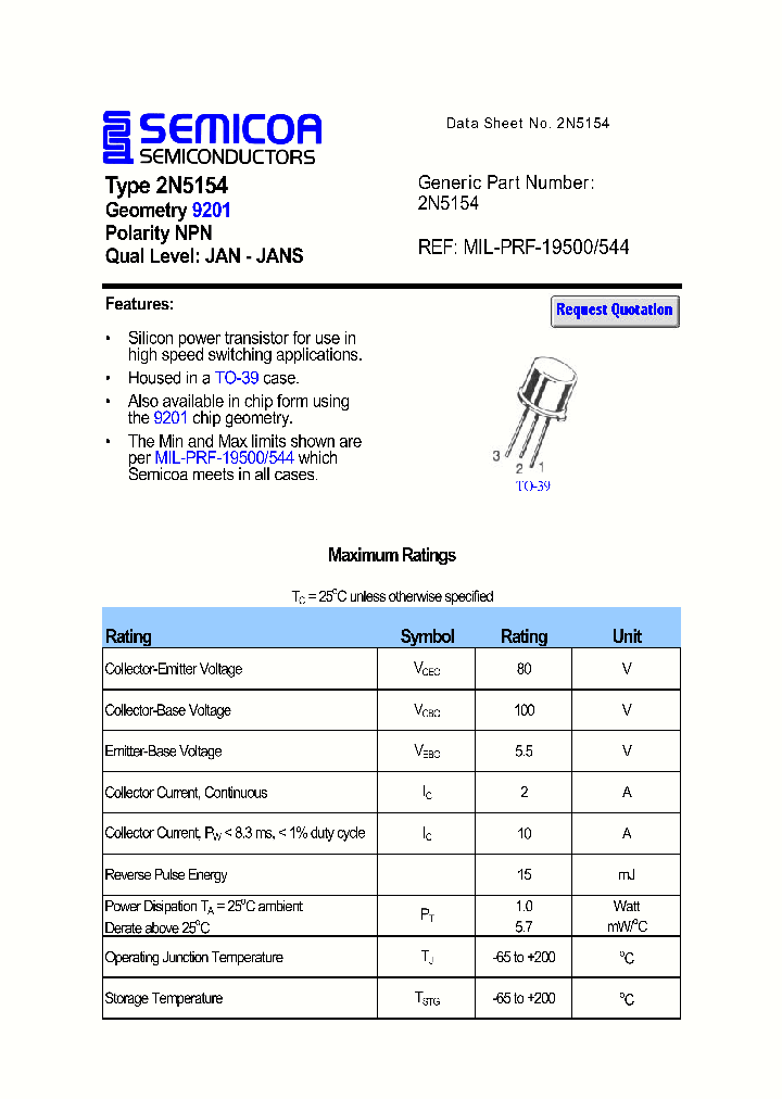 2N5154_194007.PDF Datasheet