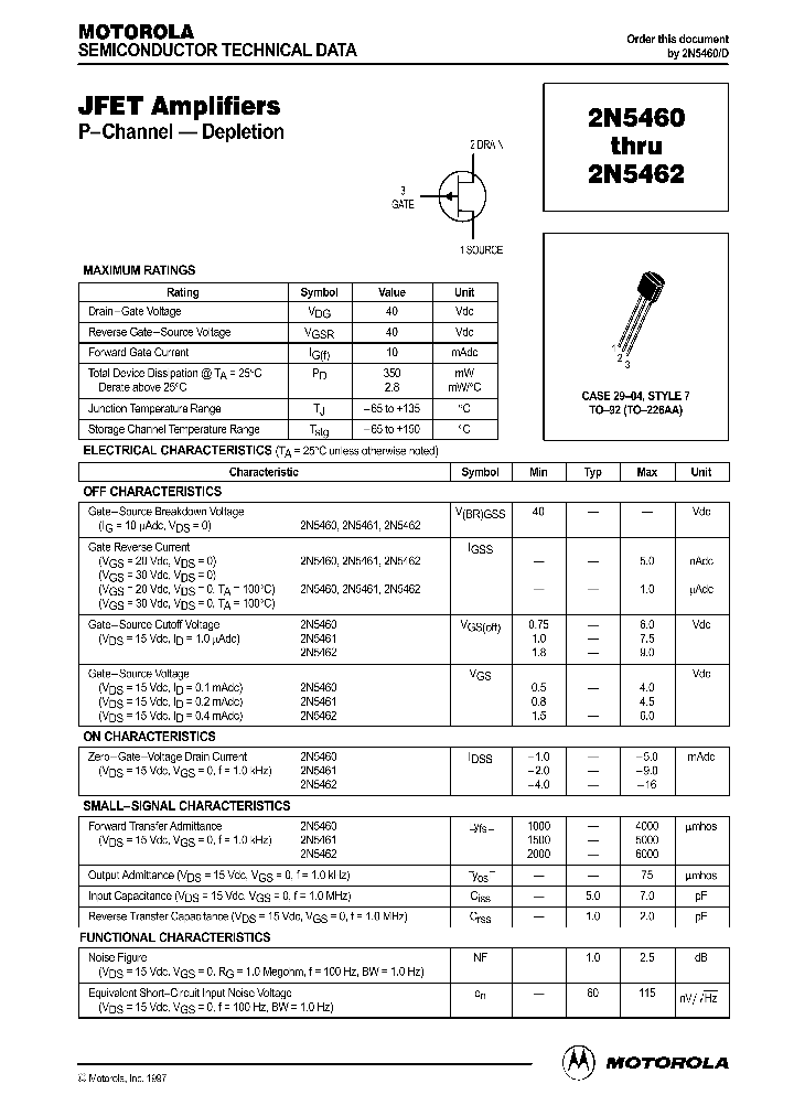 2N5460_161585.PDF Datasheet