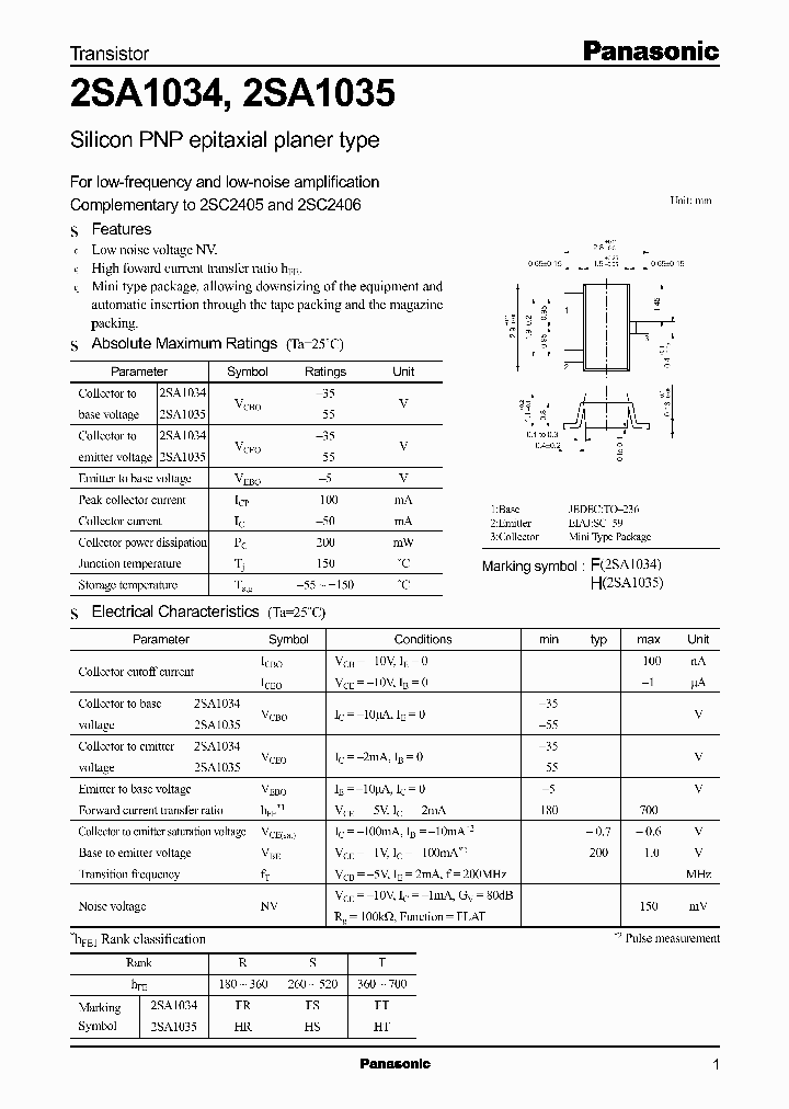 2SA1034_5988.PDF Datasheet