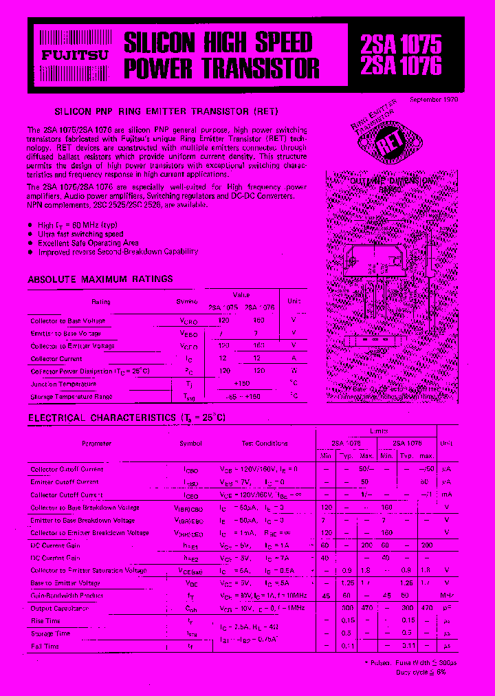 2SA1075_6010.PDF Datasheet