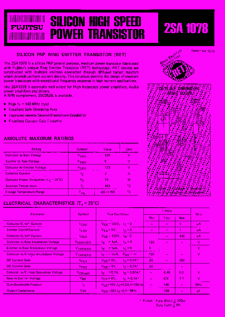 2SA1078_6012.PDF Datasheet