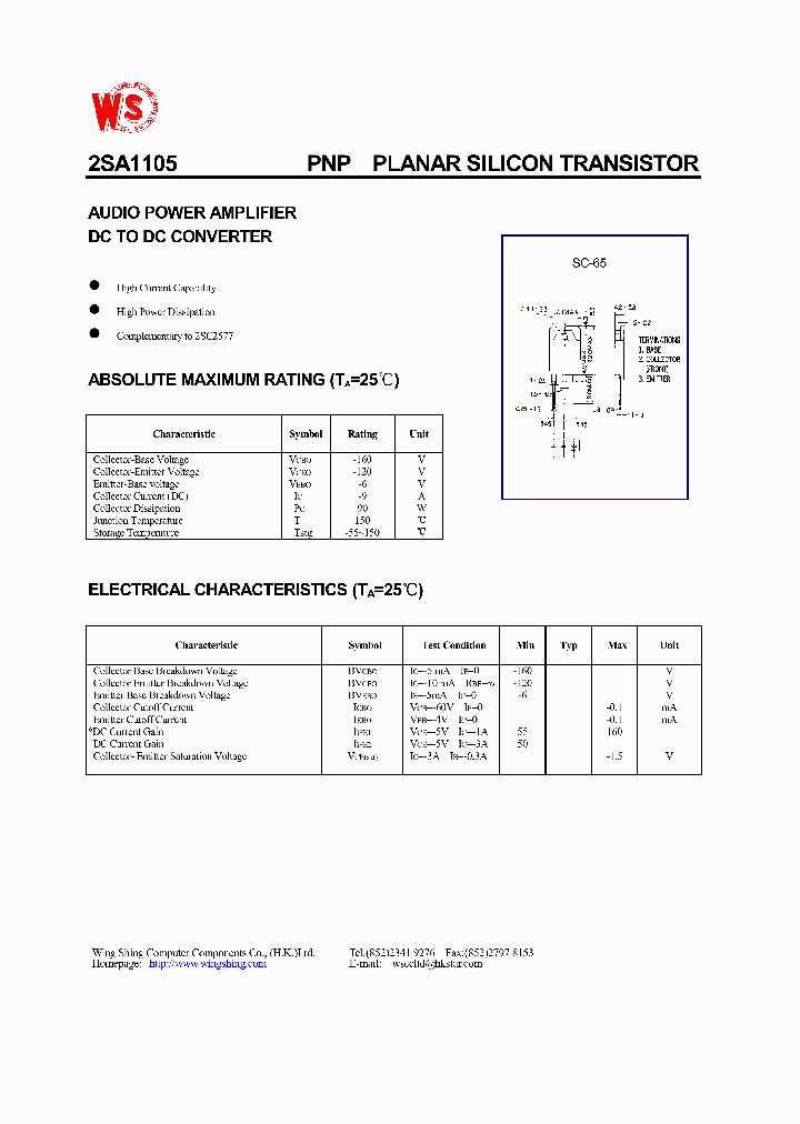 2SA1105_6028.PDF Datasheet