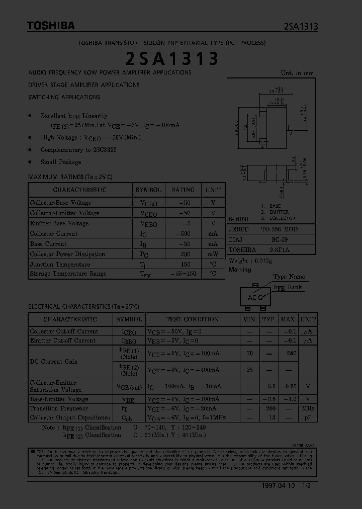 2SA1313_15591.PDF Datasheet