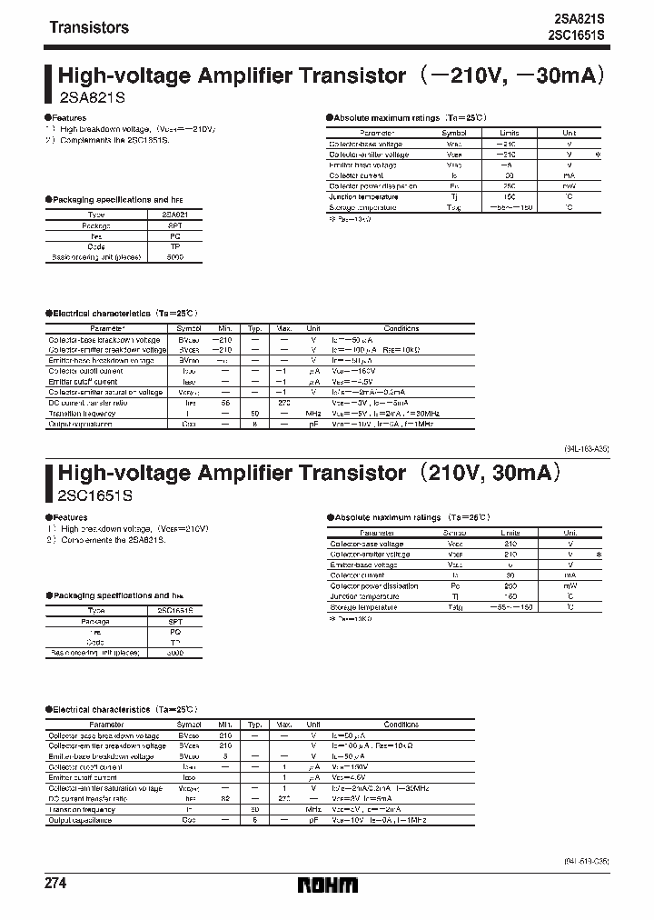 2SA821S_6599.PDF Datasheet