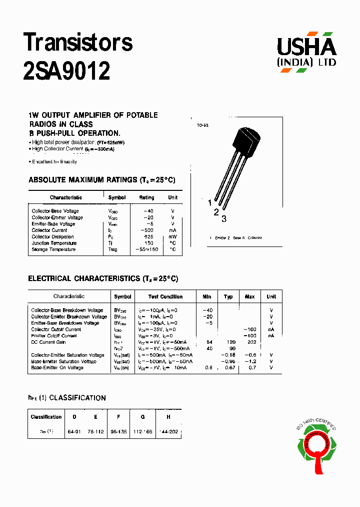 2SA9012_6655.PDF Datasheet