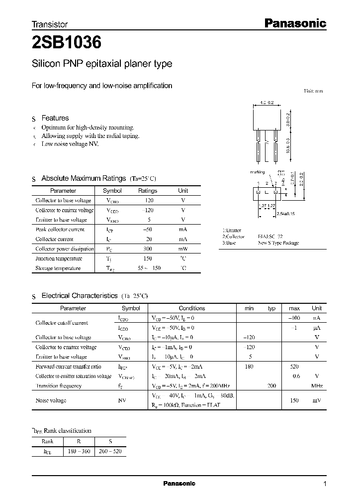 2SB1036_6713.PDF Datasheet