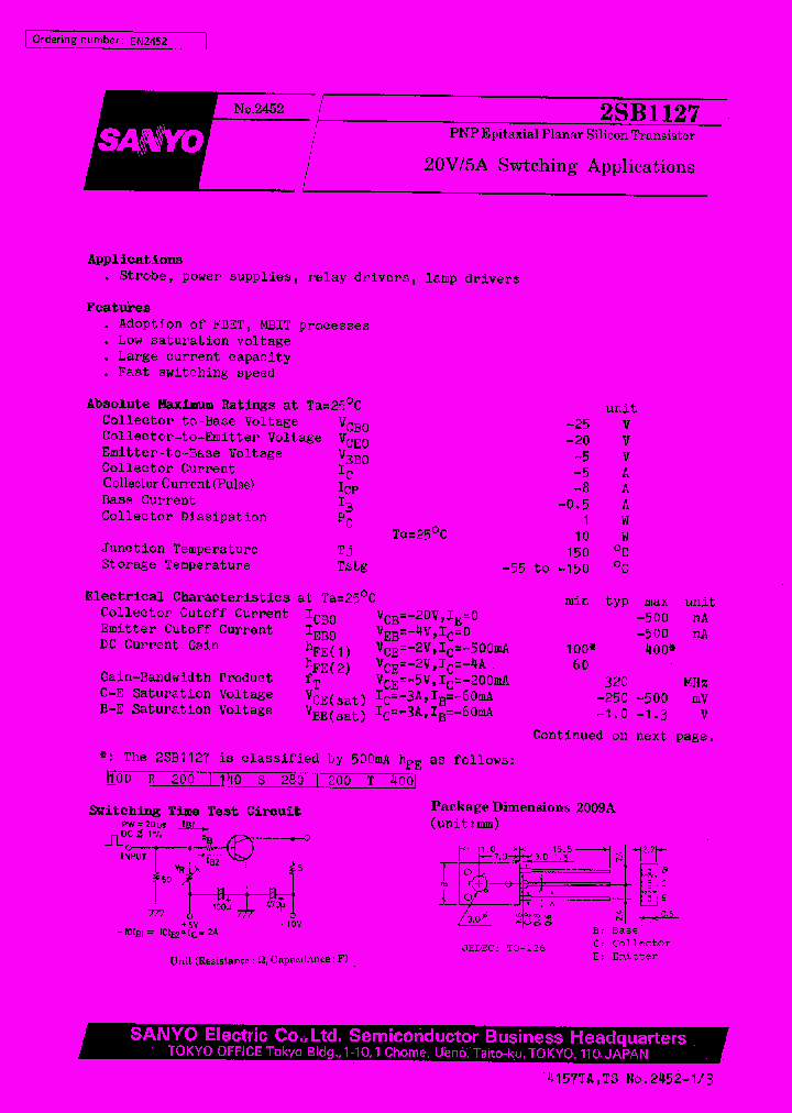 2SB1127_6744.PDF Datasheet