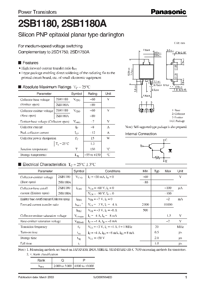 2SB1180_6771.PDF Datasheet
