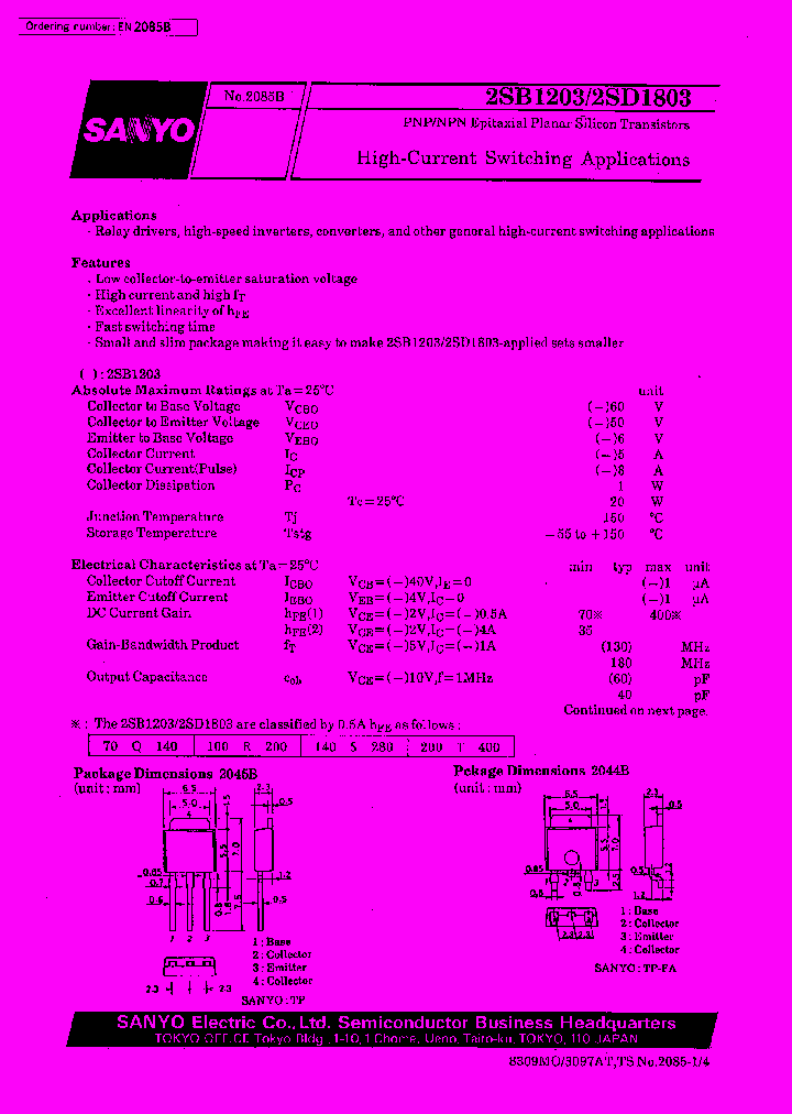 2SB1203_6786.PDF Datasheet