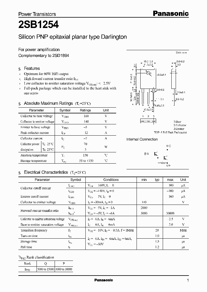 2SB1254_191902.PDF Datasheet
