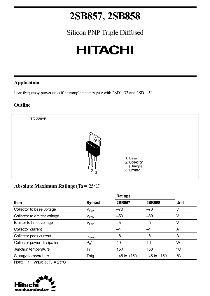2SB857_6958.PDF Datasheet