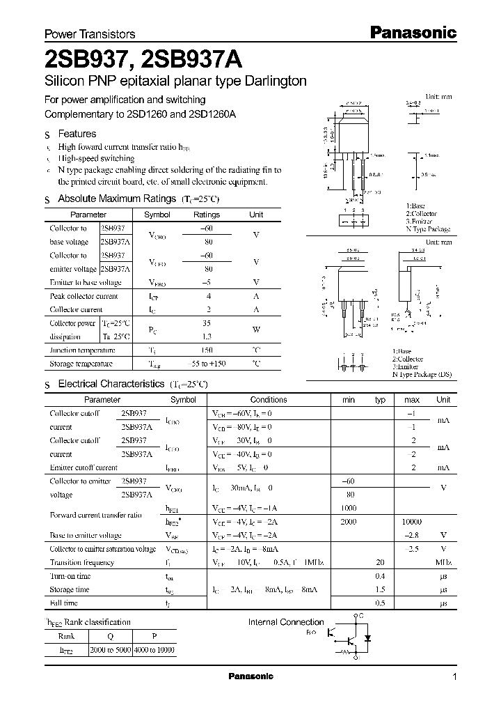 2SB937_7013.PDF Datasheet