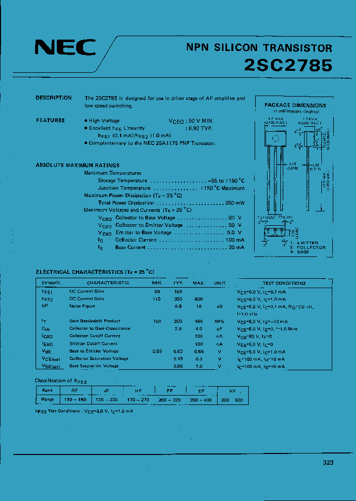 2SC2785_186237.PDF Datasheet