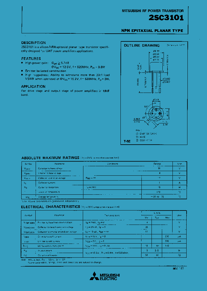 2SC3101_182170.PDF Datasheet