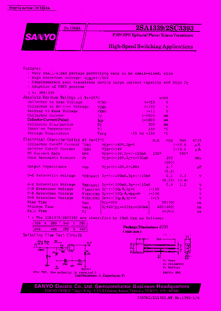 2SC3393_177968.PDF Datasheet