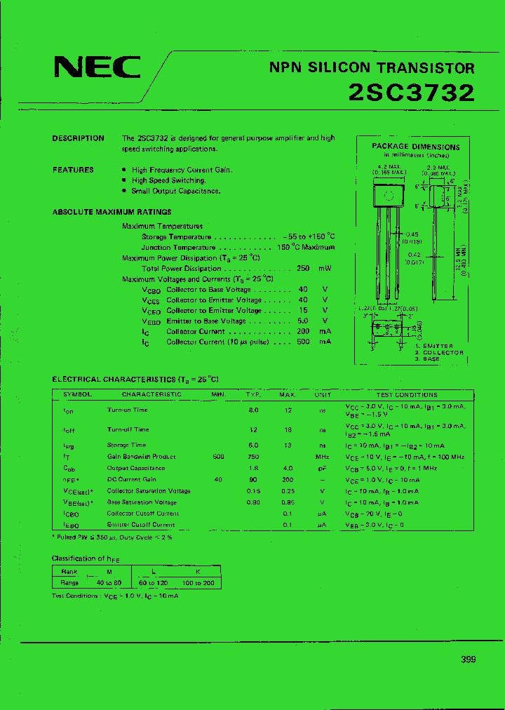 2SC3732_17294.PDF Datasheet