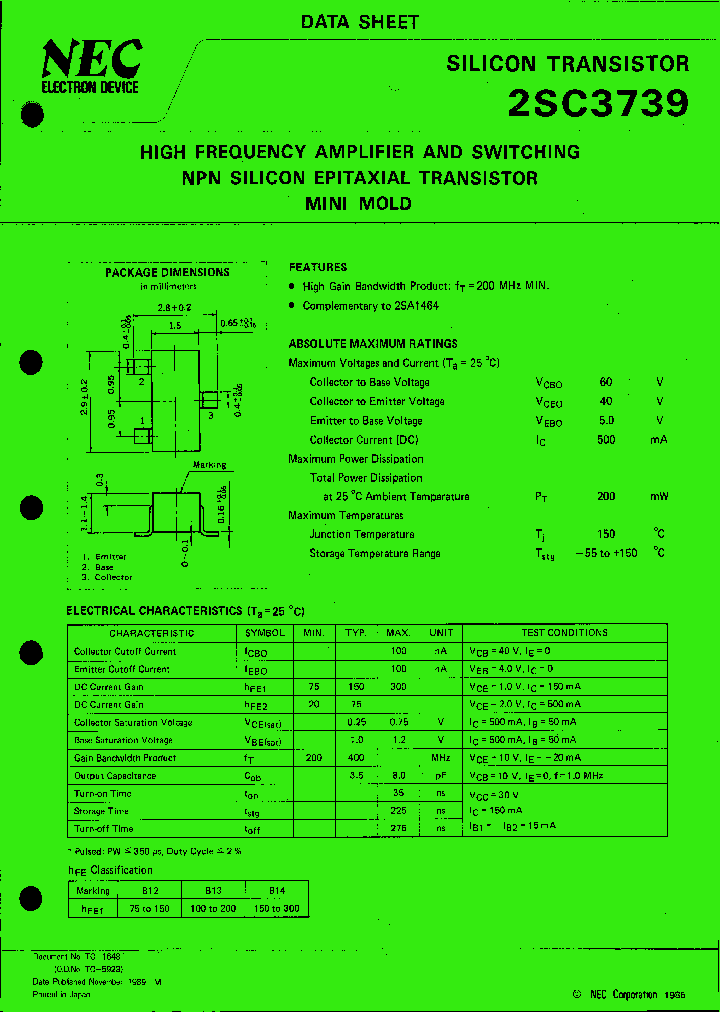 2SC3739_17299.PDF Datasheet