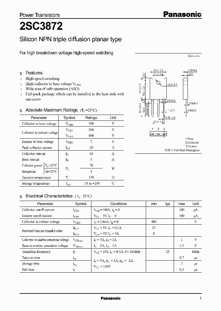 2SC3872_43017.PDF Datasheet