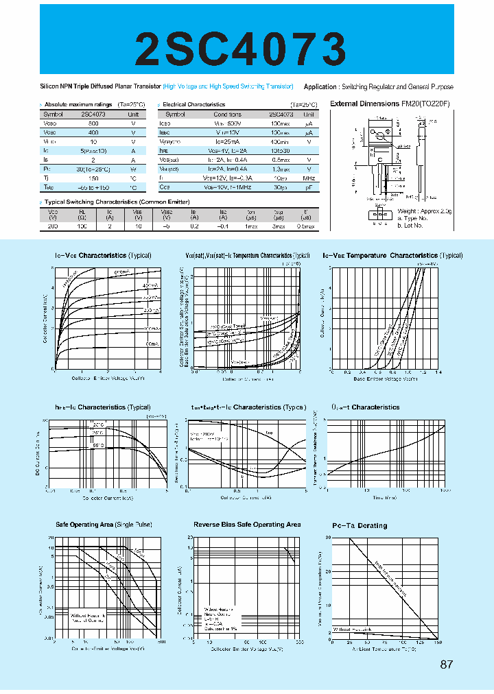 2SC4073_174295.PDF Datasheet