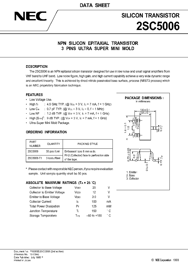 2SC5006_7067.PDF Datasheet