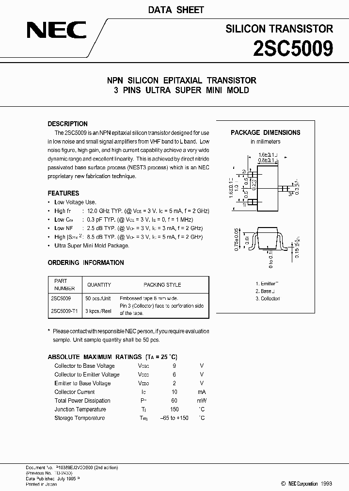 2SC5009_7073.PDF Datasheet