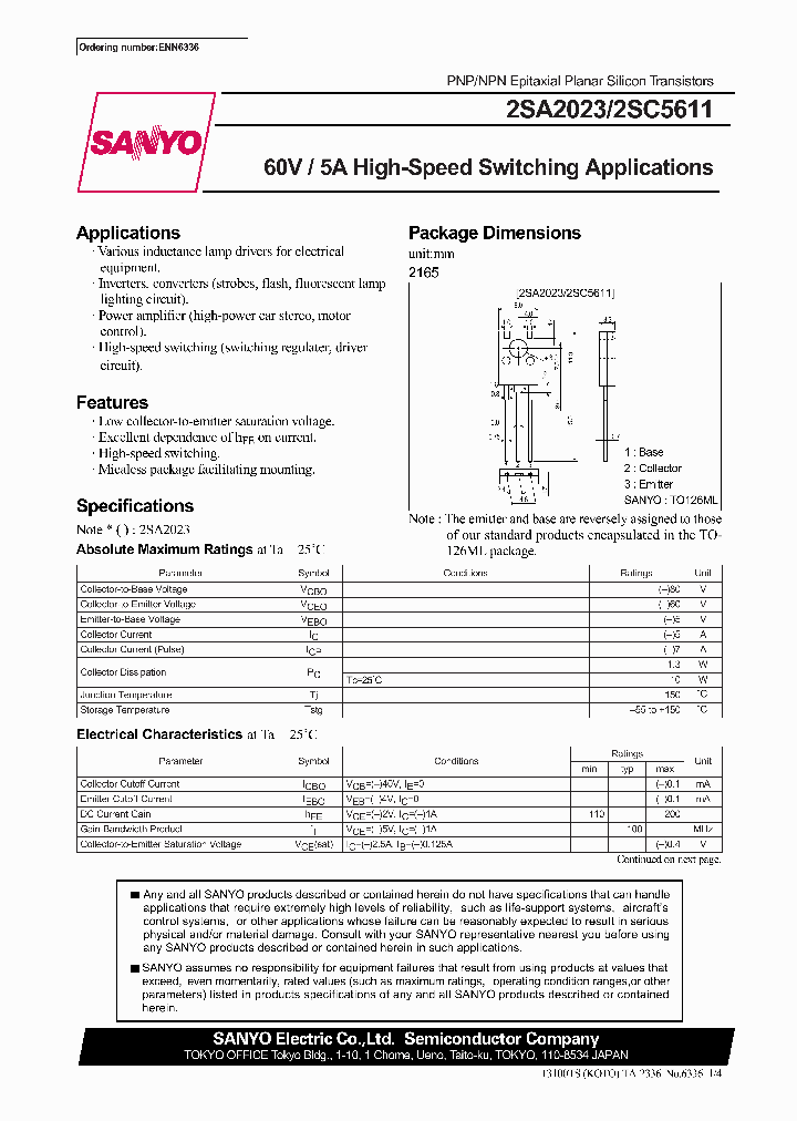 2SA2023_6163.PDF Datasheet
