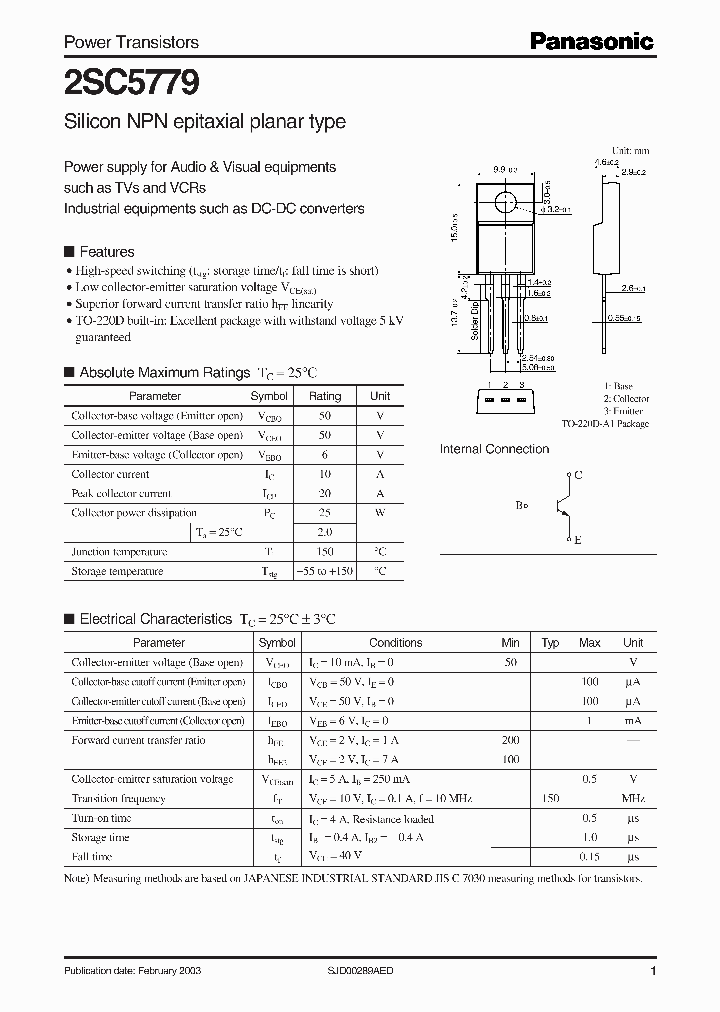 2SC5779_191687.PDF Datasheet