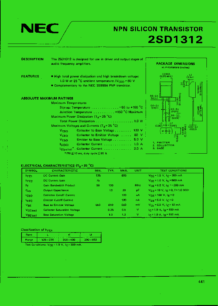2SD1312_160751.PDF Datasheet