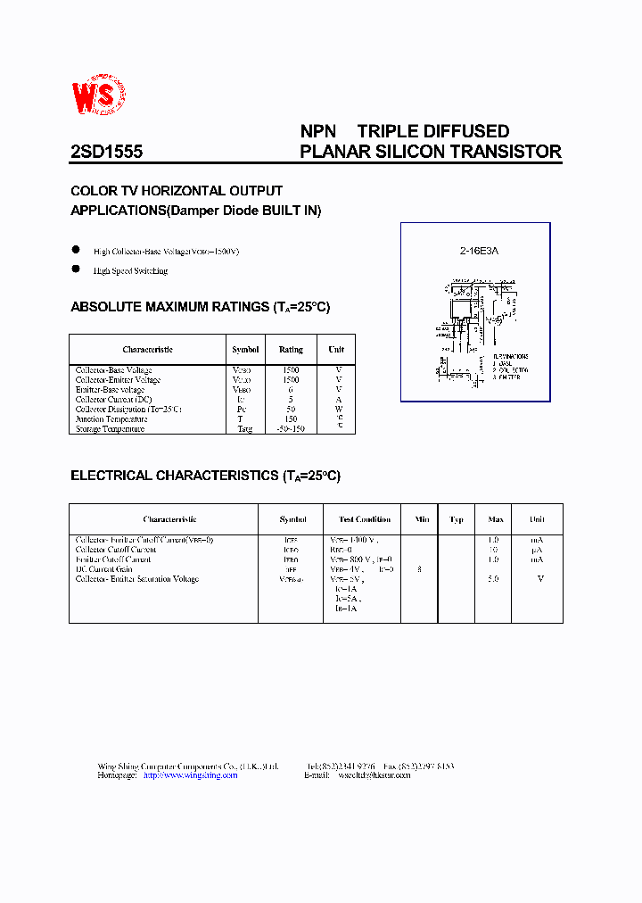 2SD1555_179643.PDF Datasheet