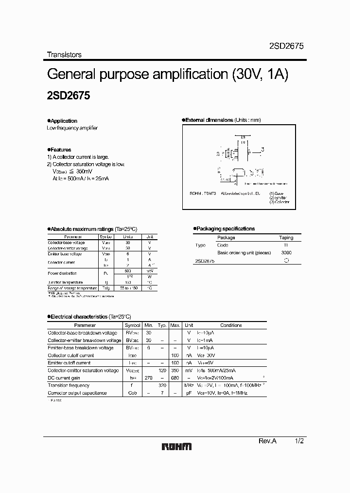 2SD2675_133585.PDF Datasheet