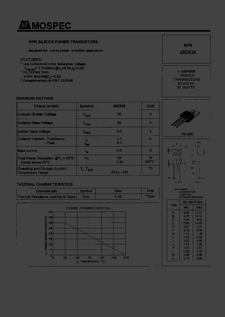 2SD526_7327.PDF Datasheet