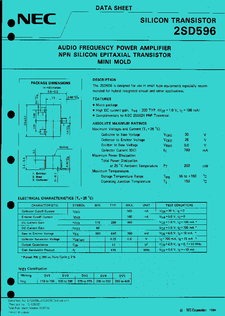 2SD596_7336.PDF Datasheet