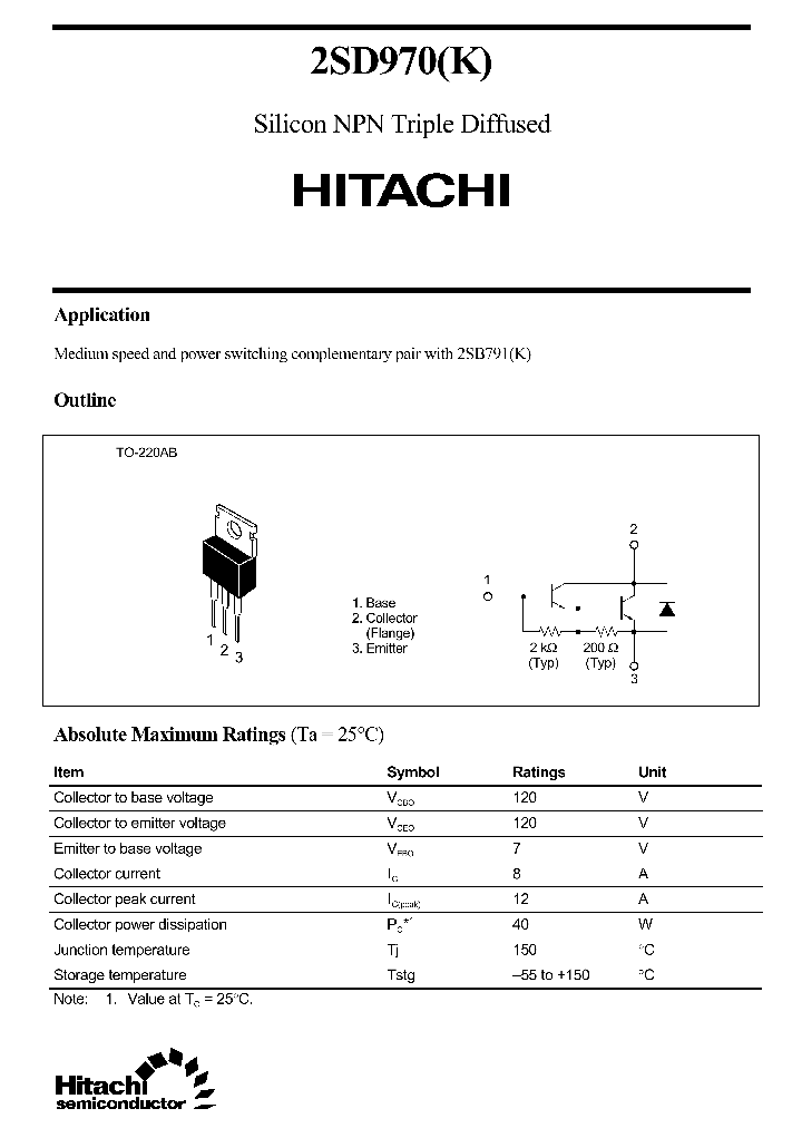2SD970_7478.PDF Datasheet