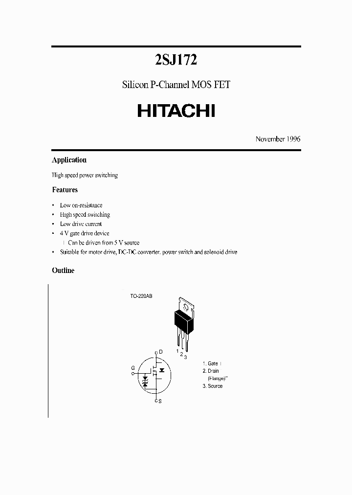2SJ172_12693.PDF Datasheet
