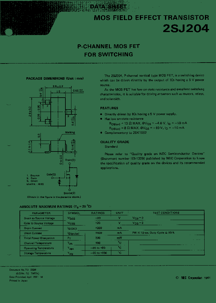 2SJ204_12720.PDF Datasheet