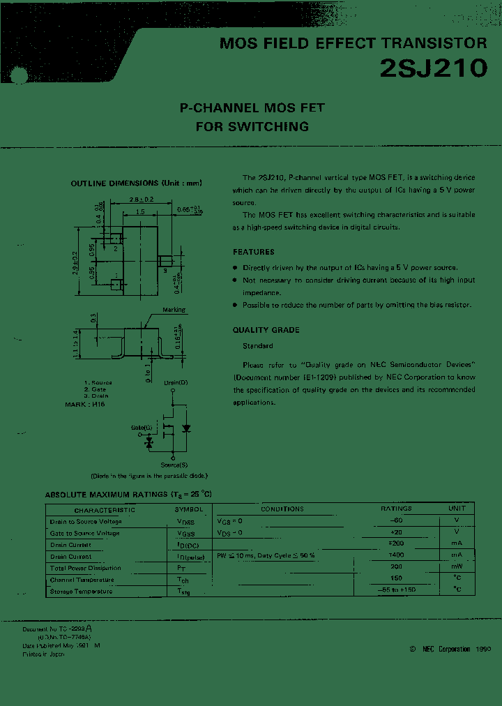 2SJ210_12726.PDF Datasheet