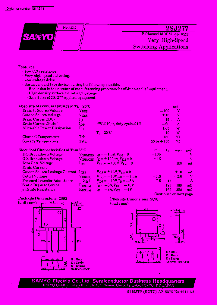 2SJ277_12764.PDF Datasheet