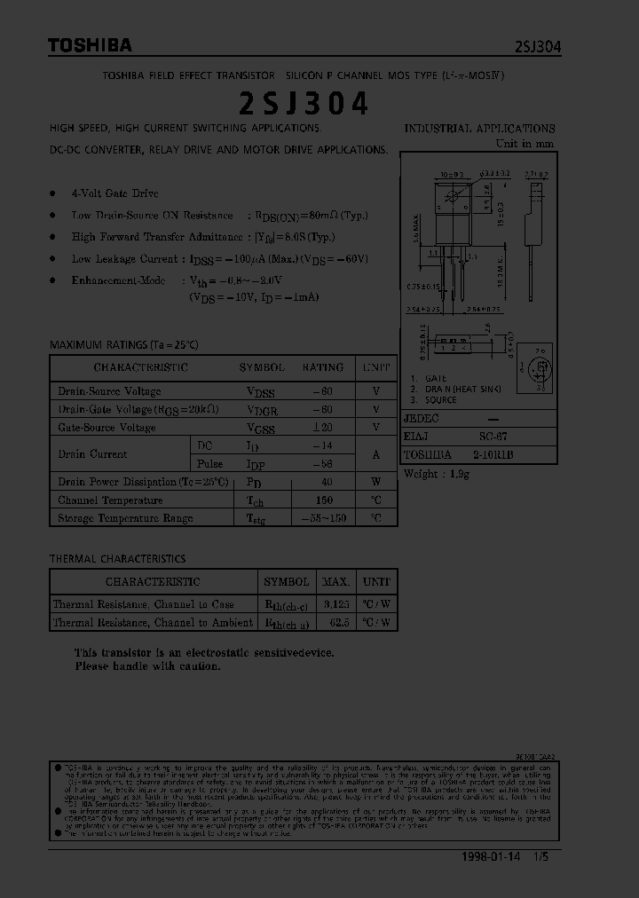 2SJ304_12777.PDF Datasheet