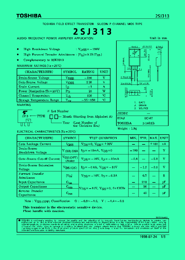 2SJ313_12783.PDF Datasheet