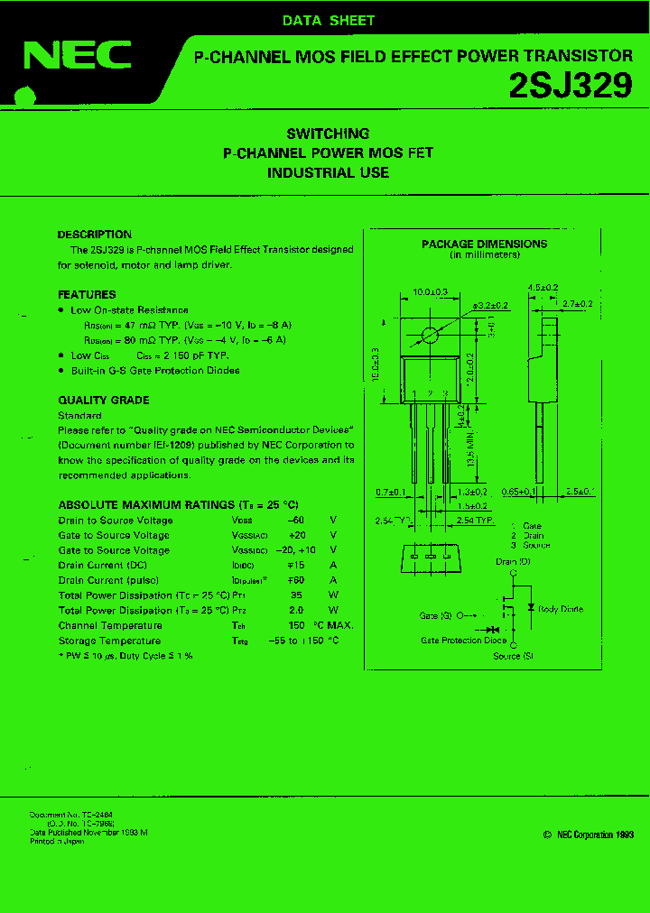 2SJ329_12799.PDF Datasheet