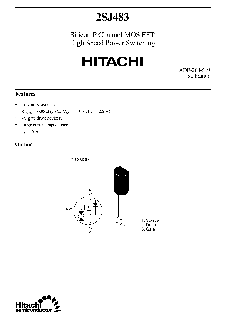 2SJ483_12893.PDF Datasheet