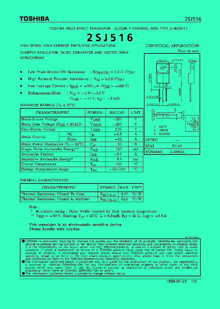 2SJ516_12922.PDF Datasheet