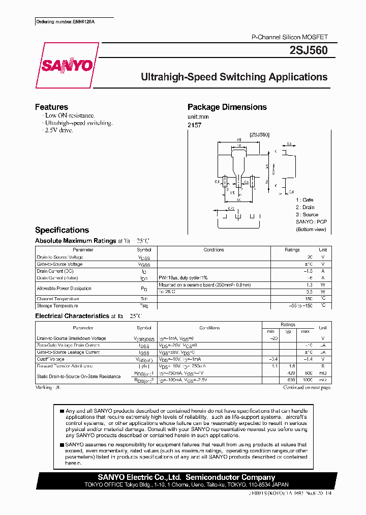 2SJ560_12976.PDF Datasheet