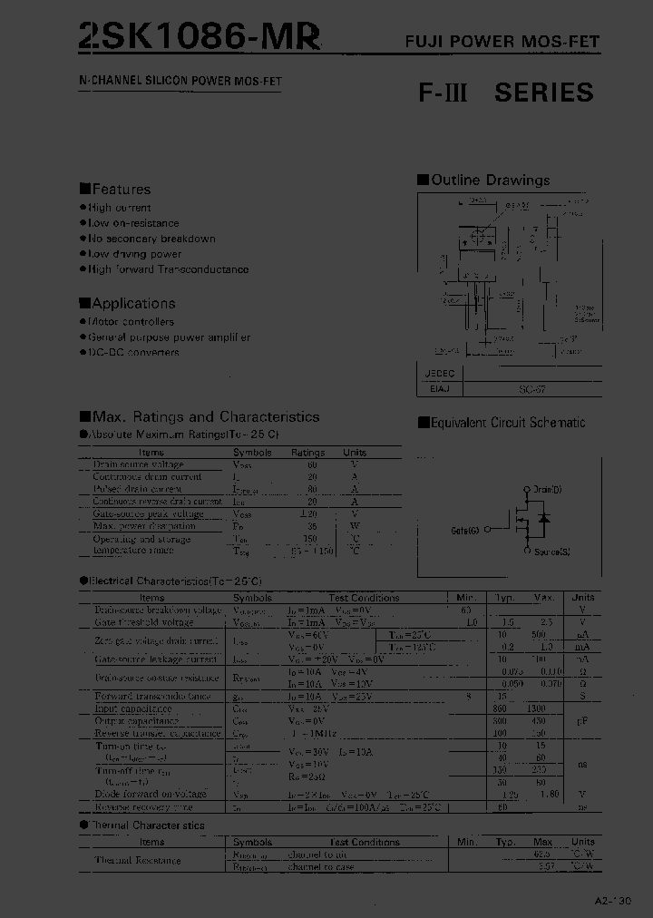 2SK1086_12397.PDF Datasheet